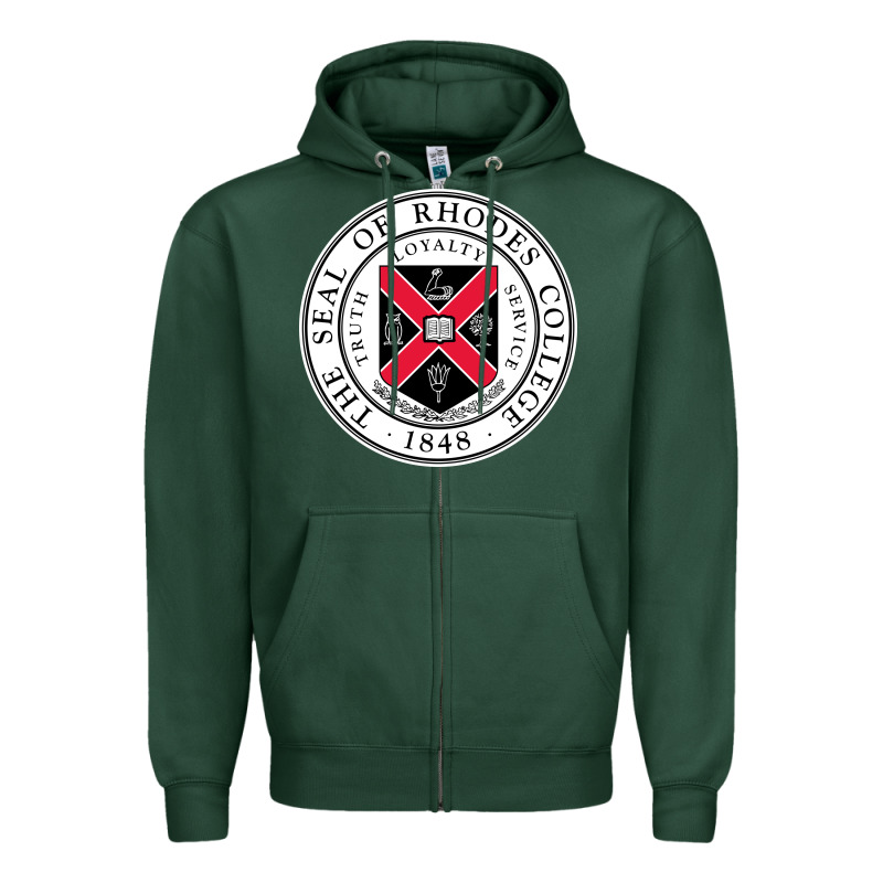 Rhodes College Zipper Hoodie by linhVisuals | Teevron