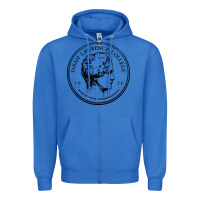True Royal Sarah Lawrence College Zipper Hoodie - linhVisuals