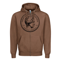 Chestnut Sarah Lawrence College Zipper Hoodie - linhVisuals