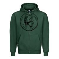 Sports Green Sarah Lawrence College Zipper Hoodie - linhVisuals