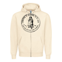 Sandshell Smith College Zipper Hoodie - linhVisuals
