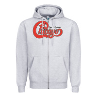 Heather Grey Chicago Live In Concert Zipper Hoodie - linhVisuals