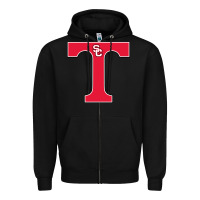 Black san clemente high school Zipper Hoodie - linhVisuals