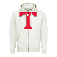 Oatmeal Heather san clemente high school Zipper Hoodie - linhVisuals
