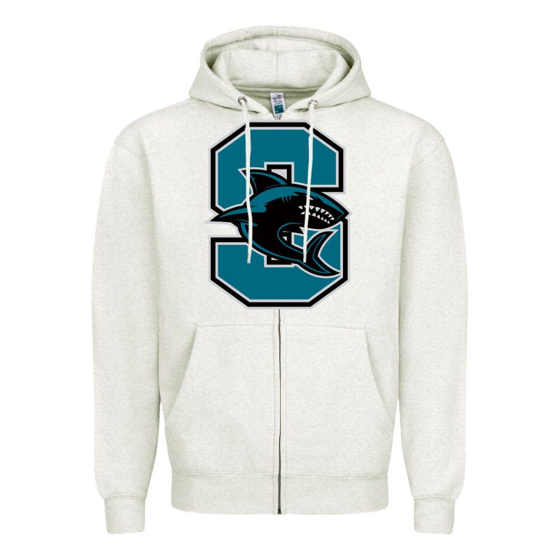 Santiago High School Zipper Hoodie by linhVisuals | Teevron