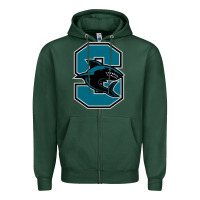 Sports Green santiago high school Zipper Hoodie - linhVisuals