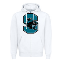 White santiago high school Zipper Hoodie - linhVisuals