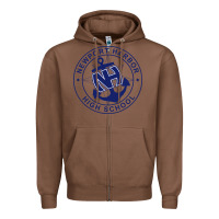 Chestnut newport harbor high school Zipper Hoodie - linhVisuals