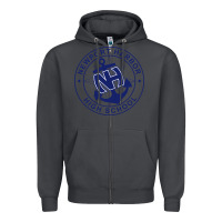 Smoke newport harbor high school Zipper Hoodie - linhVisuals