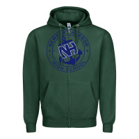 Sports Green newport harbor high school Zipper Hoodie - linhVisuals
