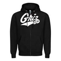 Black montana griz basketball Zipper Hoodie - linhVisuals