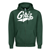 Sports Green montana griz basketball Zipper Hoodie - linhVisuals