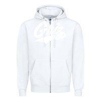 White montana griz basketball Zipper Hoodie - linhVisuals