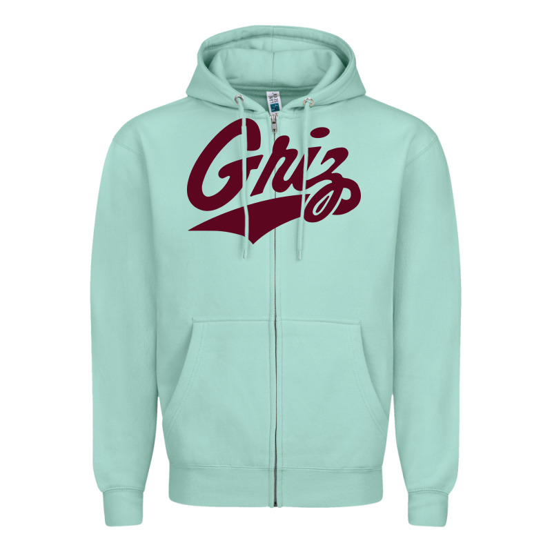 Montana Griz Basketball Zipper Hoodie by linhVisuals | Teevron