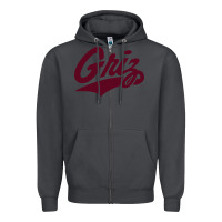 Smoke montana griz basketball Zipper Hoodie - linhVisuals