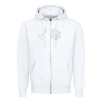 White i like dogs and sloths and maybe 3 people funny animals Zipper Hoodie - linhVisuals
