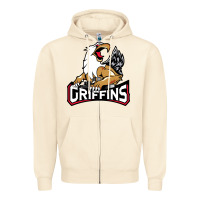 Sandshell #the griffins grand rapids Zipper Hoodie - linhVisuals