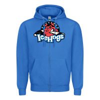 True Royal #the icehogs rockford Zipper Hoodie - linhVisuals