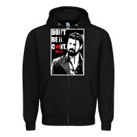 Black the boys butcher don't be a Zipper Hoodie - linhVisuals