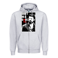 Heather Grey the boys butcher don't be a Zipper Hoodie - linhVisuals