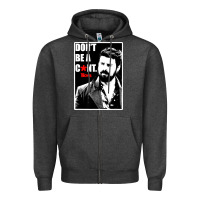 Charcoal Heather the boys butcher don't be a Zipper Hoodie - linhVisuals