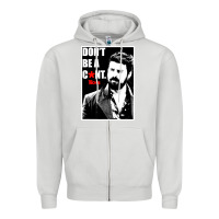 Dove Grey the boys butcher don't be a Zipper Hoodie - linhVisuals