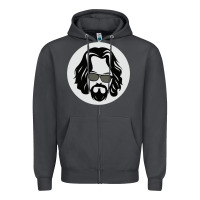 Smoke big lebowski Zipper Hoodie - linhVisuals