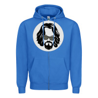 True Royal big lebowski Zipper Hoodie - linhVisuals