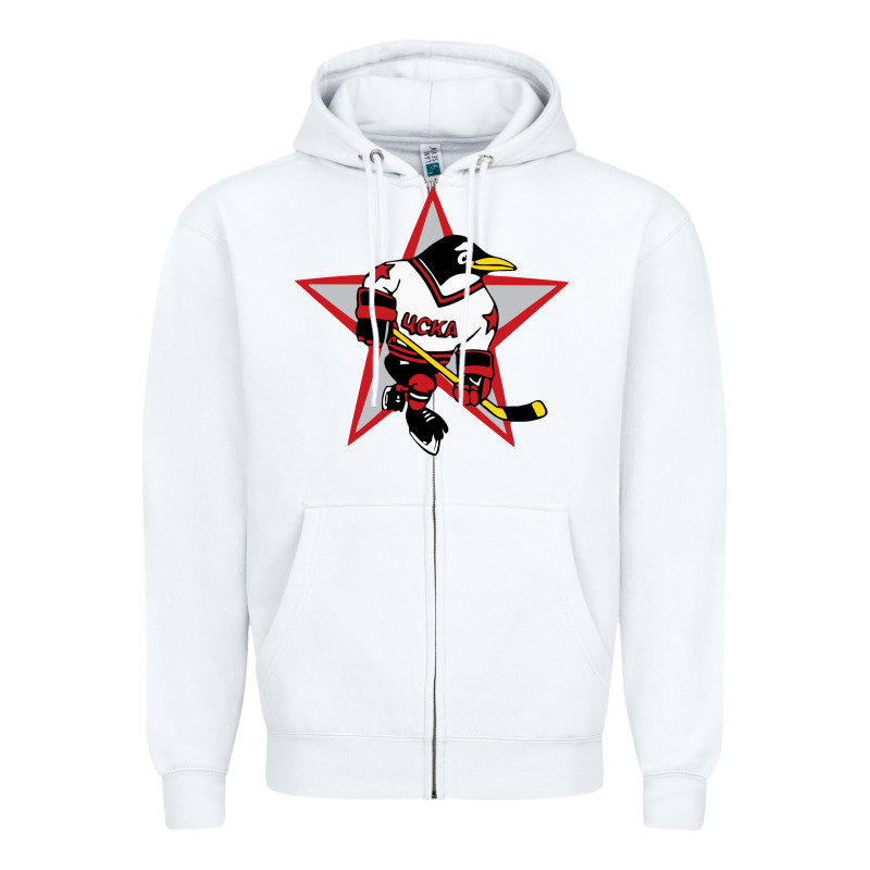 Red Penguin 1990's Russian Zipper Hoodie by linhVisuals | Teevron