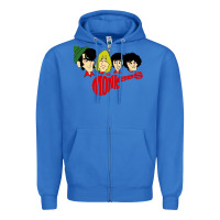 True Royal the monkees Zipper Hoodie - linhVisuals
