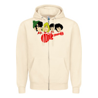 Sandshell the monkees Zipper Hoodie - linhVisuals
