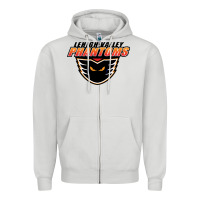 Dove Grey #the phantoms lehigh valley Zipper Hoodie - linhVisuals