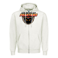 Oatmeal Heather #the phantoms lehigh valley Zipper Hoodie - linhVisuals