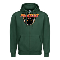 Sports Green #the phantoms lehigh valley Zipper Hoodie - linhVisuals