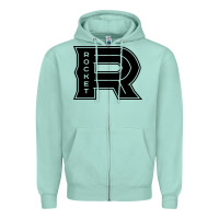 Seafoam the rocket laval Zipper Hoodie - linhVisuals