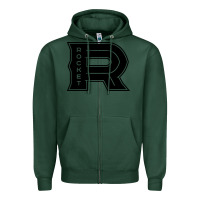 Sports Green the rocket laval Zipper Hoodie - linhVisuals