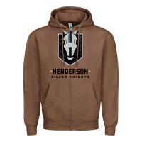 Chestnut #the silver knight henderson Zipper Hoodie - linhVisuals