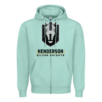 Seafoam #the silver knight henderson Zipper Hoodie - linhVisuals