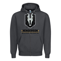 Smoke #the silver knight henderson Zipper Hoodie - linhVisuals
