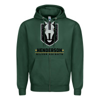 Sports Green #the silver knight henderson Zipper Hoodie - linhVisuals