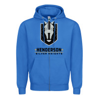 True Royal #the silver knight henderson Zipper Hoodie - linhVisuals