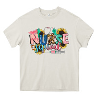 Cream nurse Heavy Core Tee - CowGirlArtShop