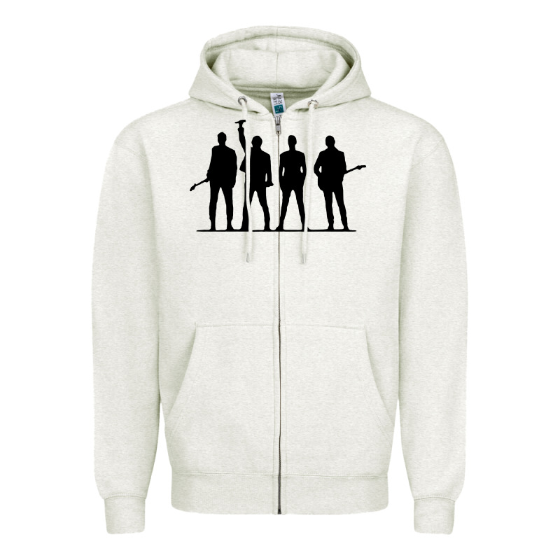 U2 Silhouette The Joshua Tree Tour Poster Zipper Hoodie by linhVisuals | Teevron