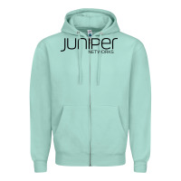 Seafoam juniper networks Zipper Hoodie - linhVisuals
