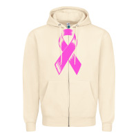 Sandshell breast cancer t  shirt breast cancer care pink ribbon    breast cancer Zipper Hoodie - linhVisuals