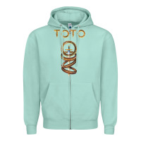 Seafoam #toto, sword of the rings Zipper Hoodie - linhVisuals