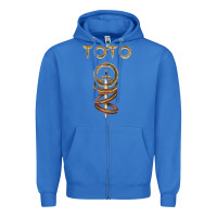 True Royal #toto, sword of the rings Zipper Hoodie - linhVisuals
