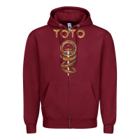 #toto, Sword Of The Rings Zipper Hoodie | Teevron
