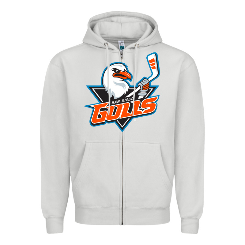 The-san-diego-gulls-pen Zipper Hoodie by linhVisuals | Teevron