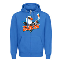 True Royal the-san-diego-gulls-pen Zipper Hoodie - linhVisuals